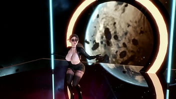 Gadis Korea Berpaha Montok Menari Dengan Gerakan 3d Yang Menggoda