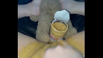 Selipkan Selai Kacang Creamy Amerika Ke Dalam Memek Merah Muda Perawan Remaja 18 Tahunku – Gadis Arab Polos Beraksi – Masturbasi Ekstrem Fetish Makanan Nakal – Los Angeles, Amerika Serikat