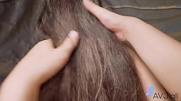 Gadis Brunet Tiongkok Ranako Digilir Habis-habisan Sama Pacarnya.