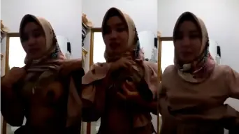Guru Berhijab Pamer Tetek Montok Buat Selingkuhan Ganas