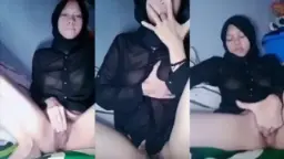 Membara Di Ranjang: Ukhti Sange Nina Asanti Dengan Memek Pink Menggoda
