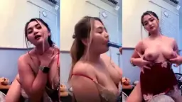 Zara Montok Menggoda Dengan Live Erotis Yang Bikin Sange