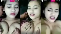 Live Instagram: Aksi Panas Baby Moy Di Ranjang