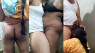 Wanita Telugu Mengisap Kontol Dan Menikmati Seks Berdiri