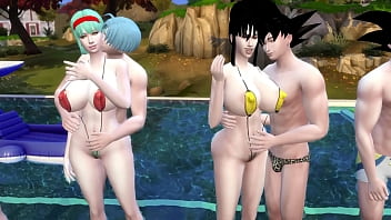 Bulma, Istri Dan Ibu Tiri Yang Tergila-gila Seks, Dihardiki Dua Pemuda Berotak Besar Lebih Dari Suaminya Yang Cuckold