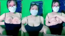 Pelayan Baru Chindo Montok, Payudara Besar Mulus Dan Bergaya Dengan Kacamata