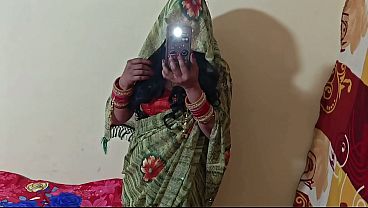 Desi Bhabhi Yang Seksi Digoyang Dari Belakang Oleh Adik Tirinya Yang Tak Tahan Godaan