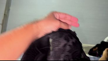 Kakak Tiri, Dasar Mesum! Daripada Coli Pake Celana Dalemku, Mending Aku Kasih Blowjob Rusia Pake Tetek Gede Ini, Jadiin Kontolmu Dan Spermanya Buat Aku!