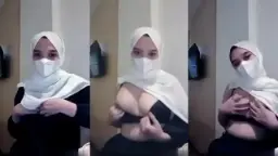 Jilbab Ayang Remas-remas Toket Di Puskesmas, Bikin Ngilu