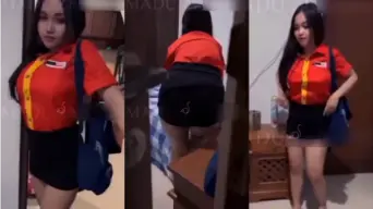 Viral Cewek Kasir Alfamart Open Bo Part1, Bikin Mendingin