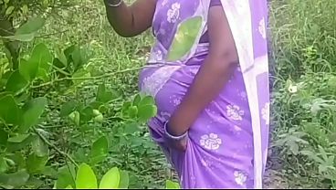Desa India, Pasangan Bercinta Di Alam Liar, Nafsu Menggila Di Luar Rumah.