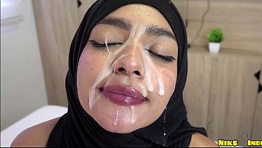 Muslimah Berjilbab Abg Digenjot Brutal Sampai Banjir Air Mani