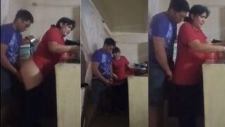 Mesum Banget Nikmatin Ngewe Berdiri Sama Ibu Tiri Di Dapur