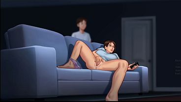 Satu Tatapan Ibu Tiri Bikin Seharian Panas Dan Basah (18+)