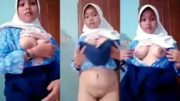 Smp Hijab Pake Seragam Sekolah, Keliatan Polos Tapi Bikin Greget.