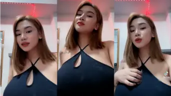 Tiktoker Toge Pirang Tatoan, Goyangannya Bikin Mendingan.