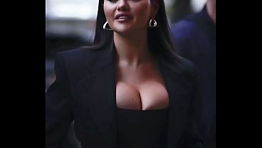 Selena Gomez Lagi Nunduk, Pantatnya Menggoda Banget (ai)