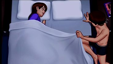 Ibu Tiri Gak Perlu Bicara, Cukup Gerak Badannya Aja Bikin Muncrat (18+)