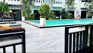 Gadis Thai, Perawan, Main Kamera, Nampol Banget Nampung Mani
