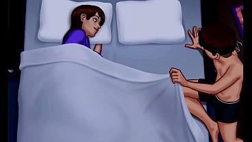 Ibu Tiri Diam-diam Mengintip…lalu Semuanya Berubah Jadi Panas (18+)